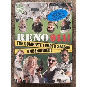 Reno 911: The Complete Fourth Season (DVD, 2006) - NEW - UPC Damaged (pic)